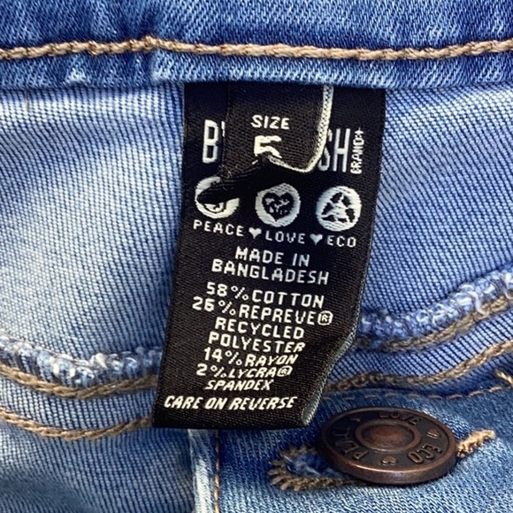 REWASH NWT HIGH RISE FIT & FLARE TAGS DENIM JEANS PANTS ULTRA STRETCH HIGH RISE - Picture 8 of 10